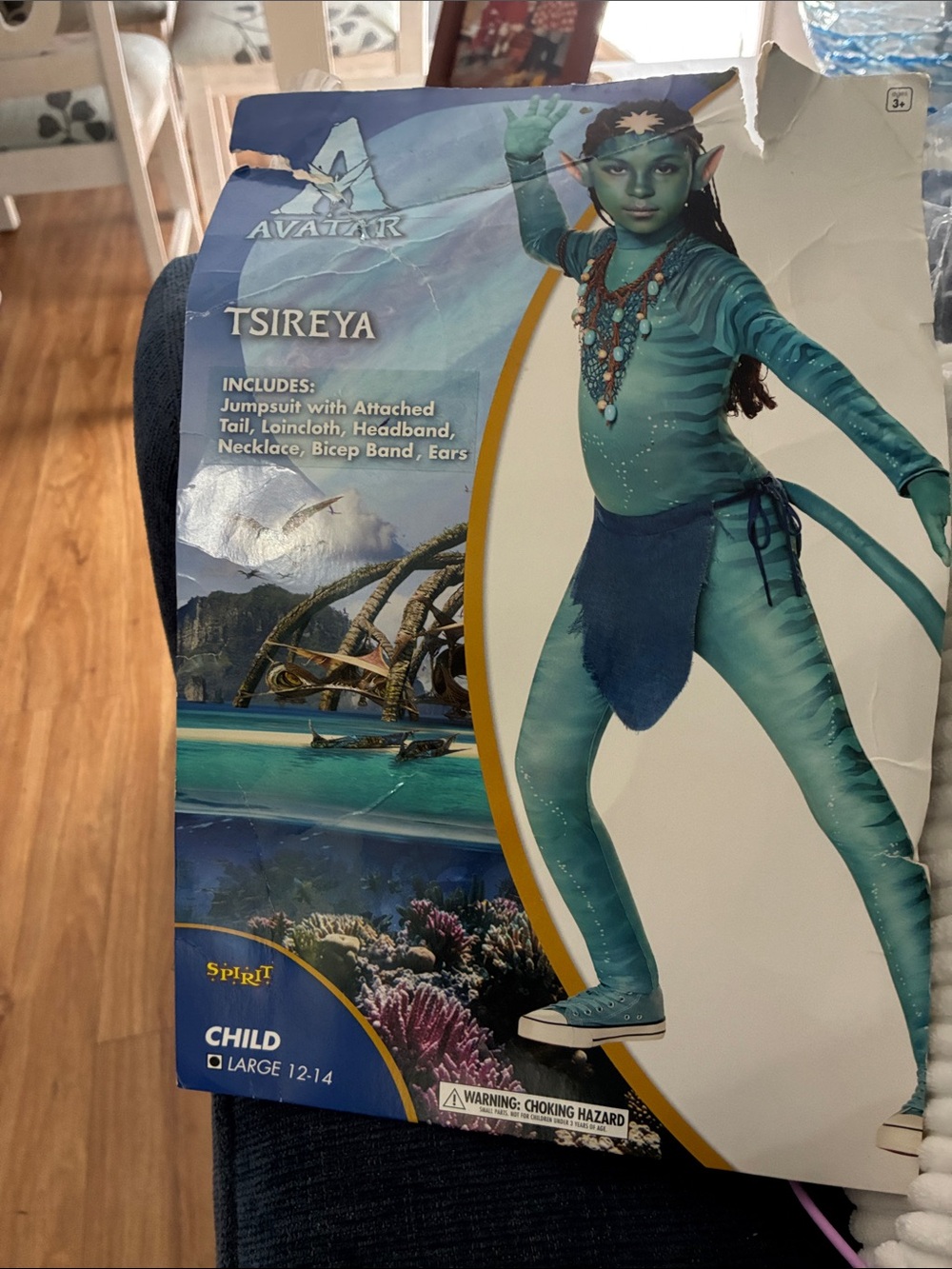 Spirit Tsireya Kids Costume - Blue/Teal